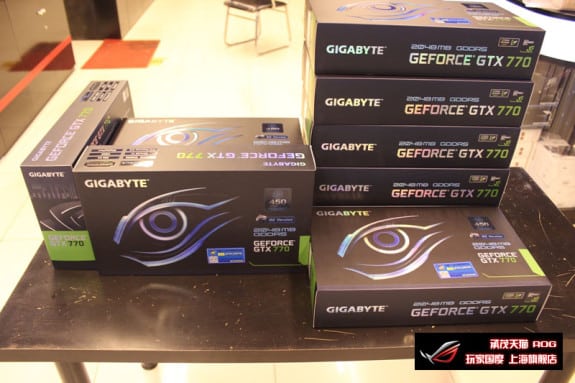 Gigabyte GeForce GTX 770 WindForce OC Edition