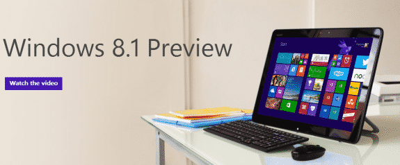Microsoft’s Windows 8.1 Preview Available for Download