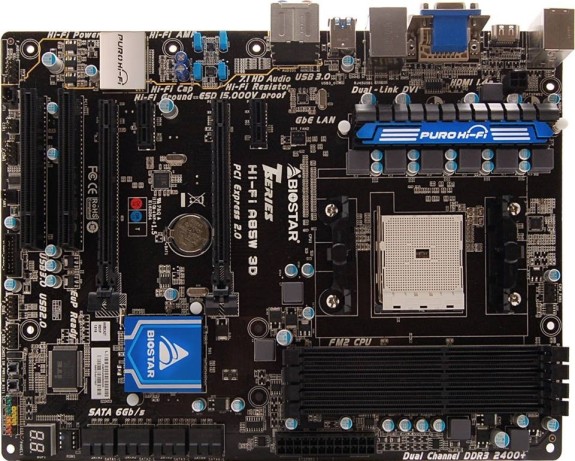 BIOSTAR Hi-Fi A85W 3D Socket FM2 Motherboard