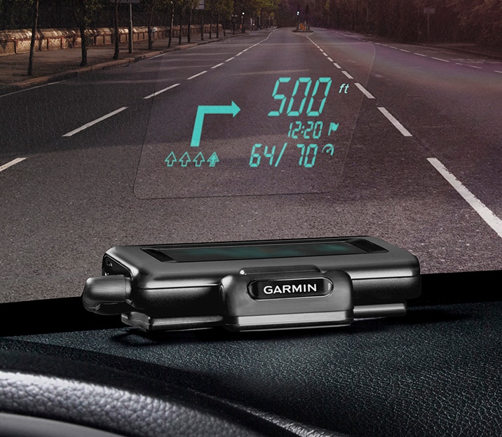garmin hud front
