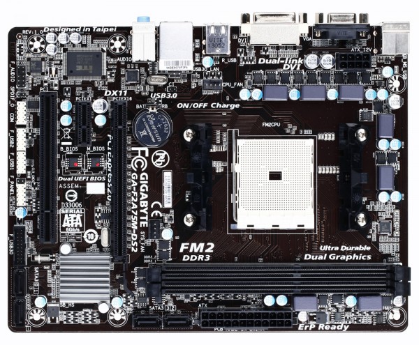 Gigabyte F2A75M-DS2 Motherboard