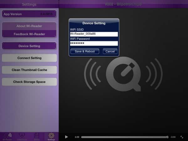 Wi-Reader App