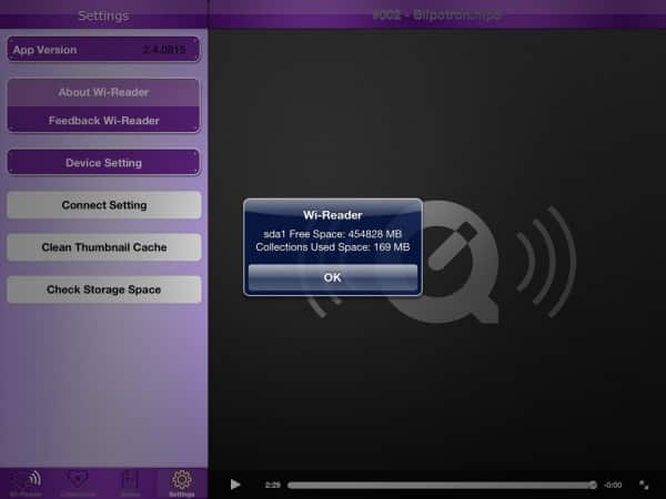 Wi-Reader App
