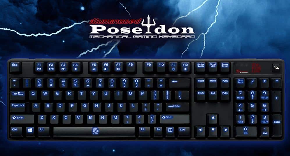 Tt eSPORTS POSEIDON Illuminated Mechanical Keyboard