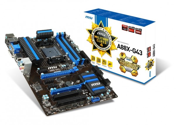 MSI A88X-G43 Motherboard