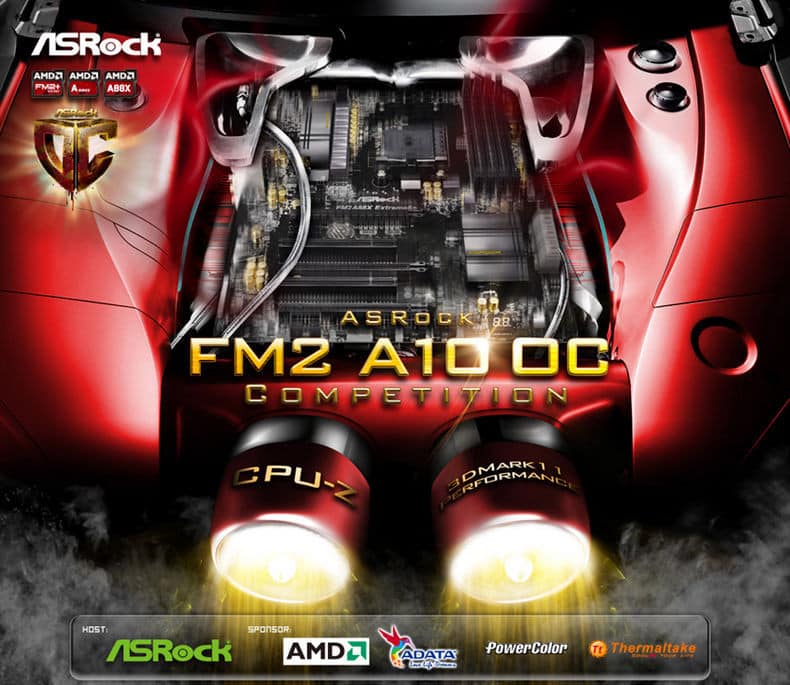 ASRock Announces FM2 A10 OC Competition with HWBOT