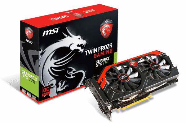 MSI GeForce GTX 770 Twin Frozr Gaming OC Edition Video Card