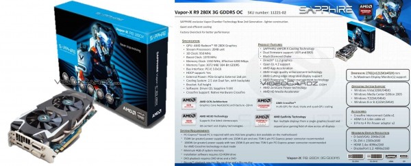Sapphire-Vapor-X-R9-280X-3G-GDDR5-OC