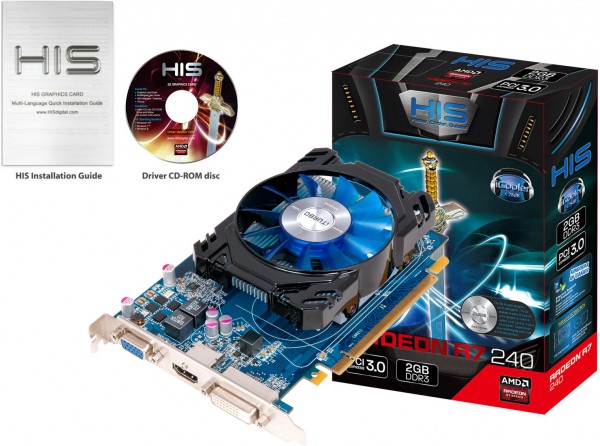 HIS Radeon R7 240 iCooler Boost Clock