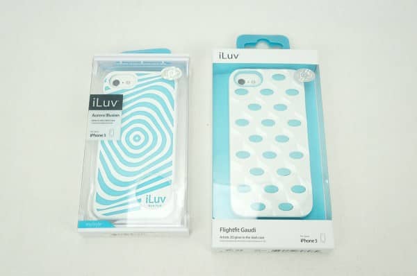 iLuv Aurora Illusion & Flightfit Gaudi iPhone 5/5s Cases