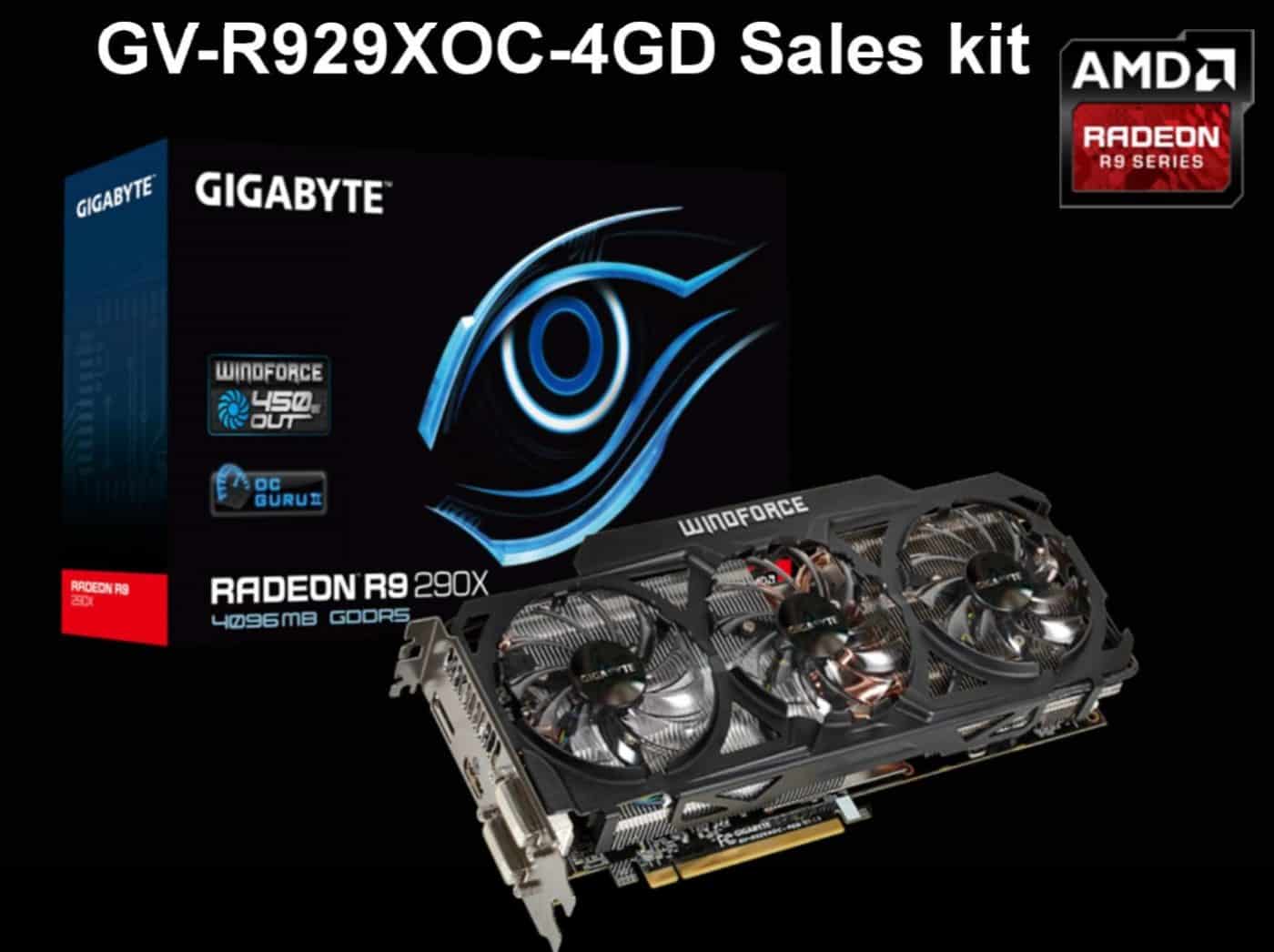 Gigabyte Radeon R9 290X OC Edition