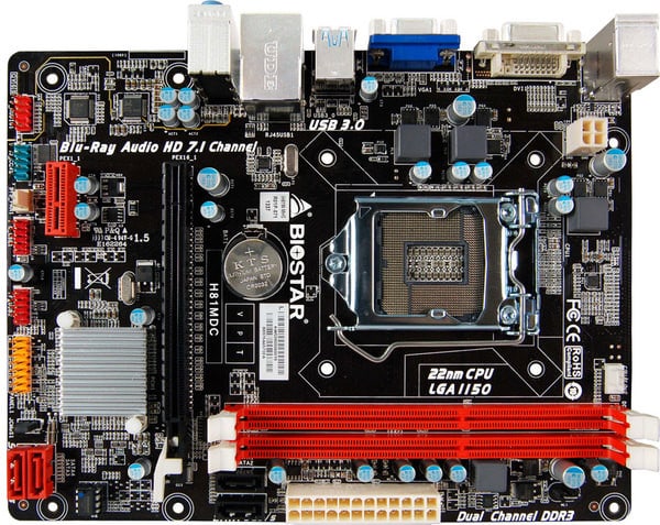 Biostar Hi-Fi H81MDC Motherboard