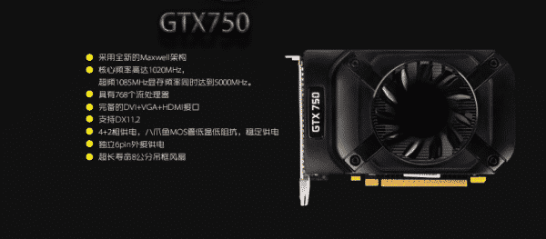 NVIDIA GeForce GTX 750