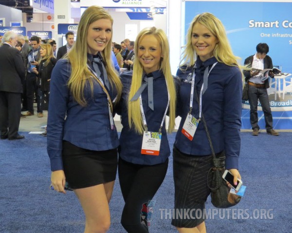 CES 2014 Booth Babes