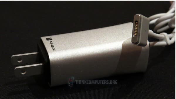 FINsix MacBook Pro Charger - Closeup
