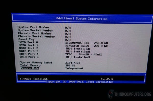 Kingston DDR4 Demo