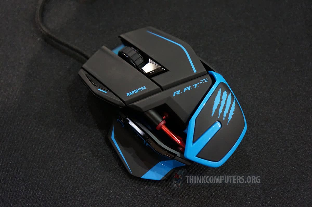 Mad Catz Shows the R.A.T. TE Gaming Mouse | ThinkComputers.org