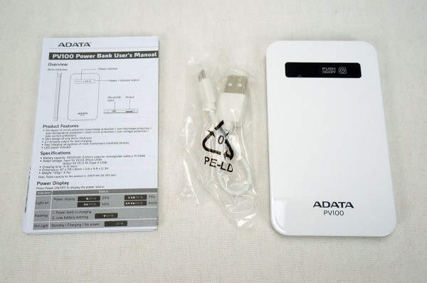 ADATA PV100 4200mAh Power Bank