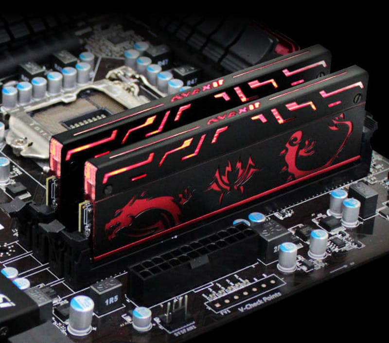 Avexir Blitz Red Dragon 1.1 Memory Series
