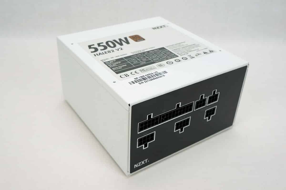 NZXT HALE82 V2 550W Power Supply