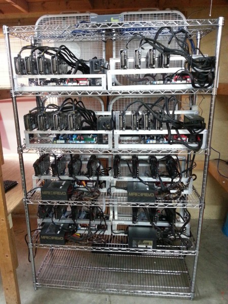 Bitcoin Mining Rig