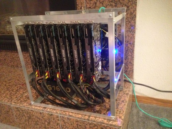 Bitcoin Mining Rig