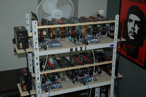 Bitcoin Mining Rig