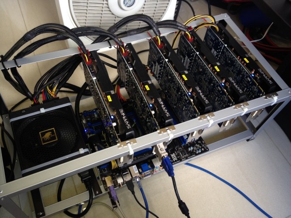 Bitcoin Mining Rig