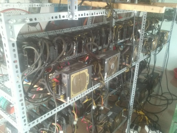 Bitcoin Mining Rig