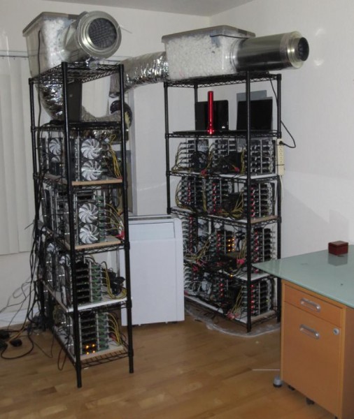 Bitcoin Mining Rig