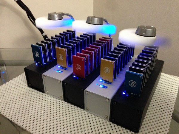USB Bitcoin Mining Rig