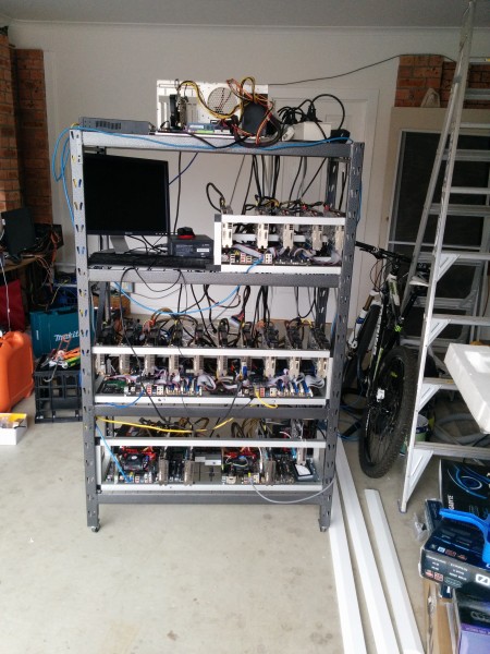 Bitcoin Mining Rig