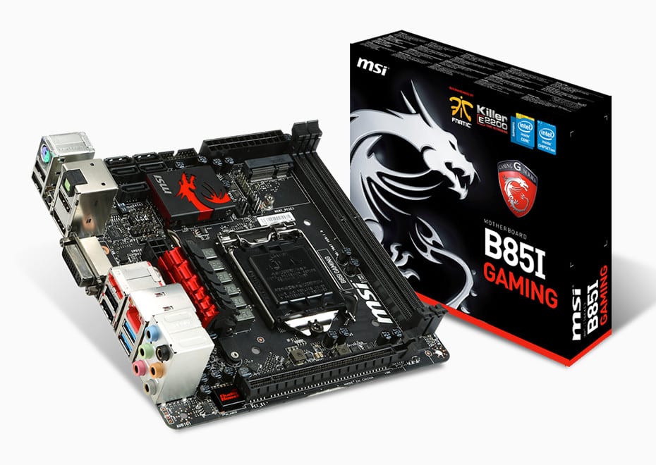 MSI B85I Gaming Motherboard