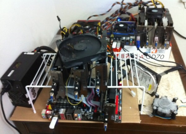 Ghetto Crypto-Currency Mining Rigs