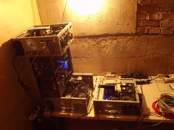 Ghetto Crypto-Currency Mining Rigs