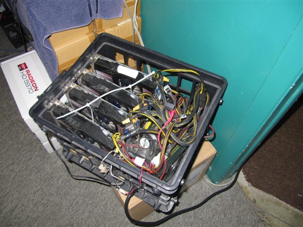 Ghetto Crypto-Currency Mining Rigs