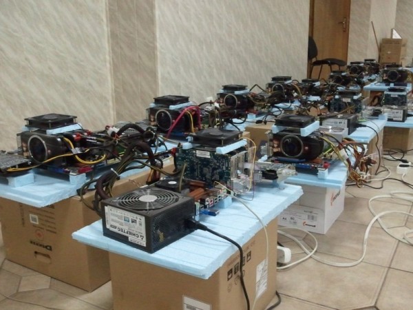 Ghetto Crypto-Currency Mining Rigs