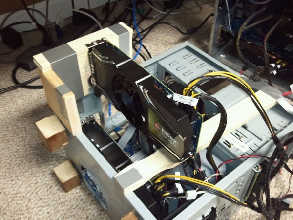 Ghetto Crypto-Currency Mining Rigs