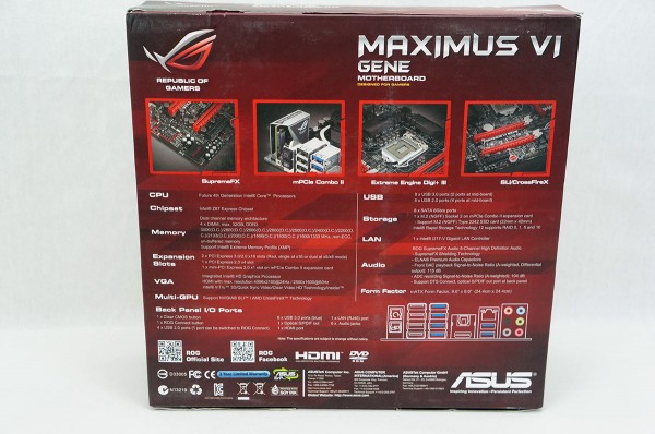 ASUS Maximus VI Gene Motherboard