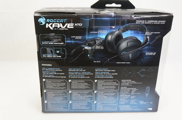 ROCCAT Kave XTD 5.1 Digital Gaming Headset
