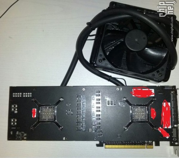 The First Photos of the Radeon R9 295X2 Emerge | ThinkComputers.org