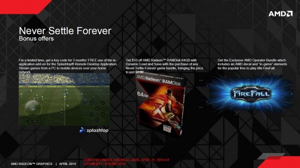 AMD Never Settle Forever