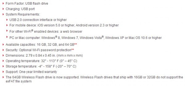 specs