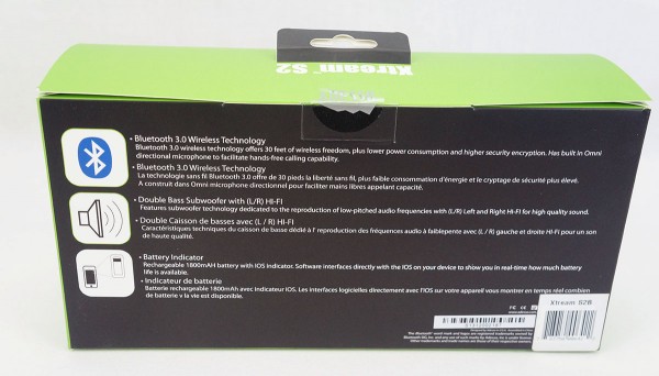 Adesso Xtreme S2 Portable Bluetooth Speaker