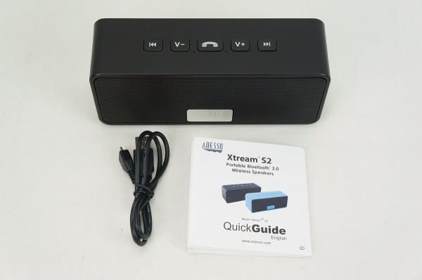 Adesso Xtreme S2 Portable Bluetooth Speaker