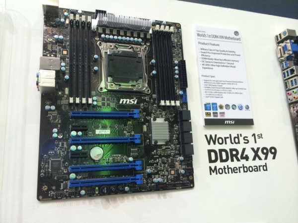 MSI X99 Motherboard