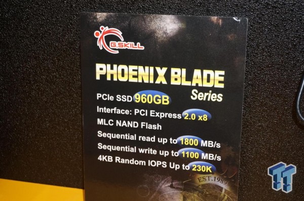 G.Skill Phoenix Blade Solid State Drive
