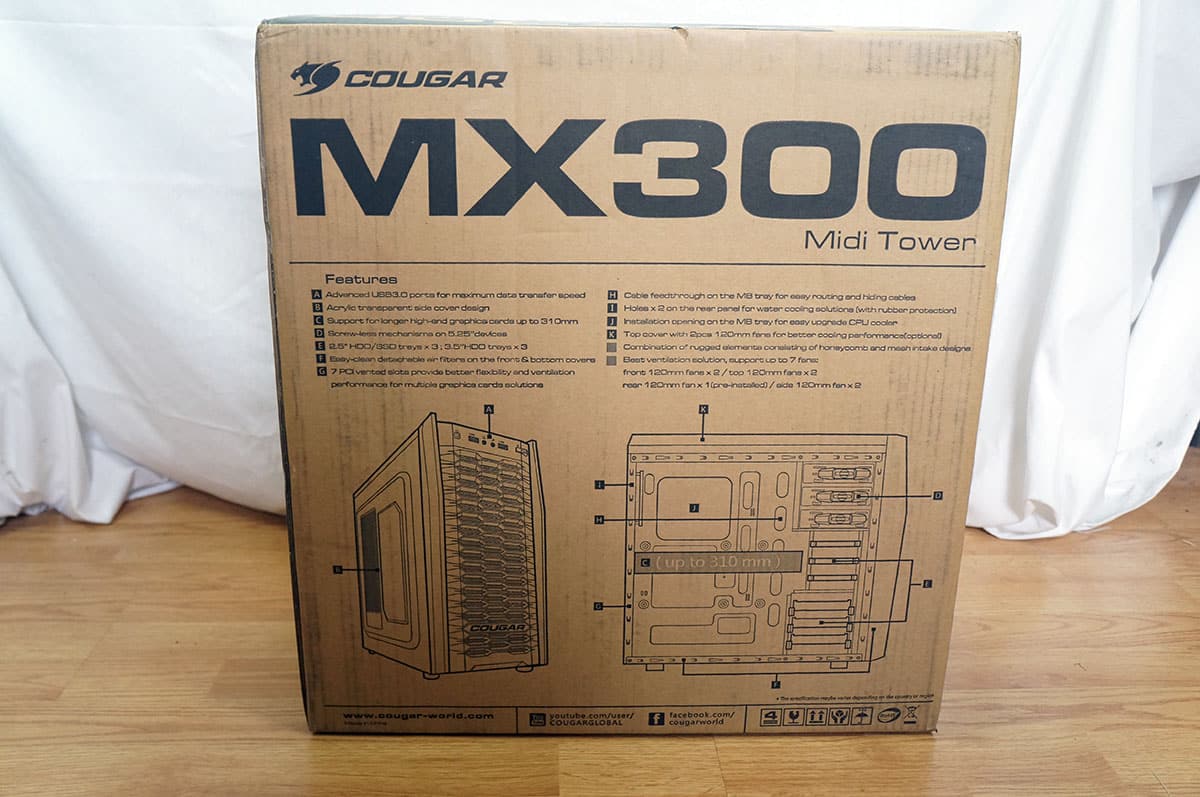 Cougar MX300 Case