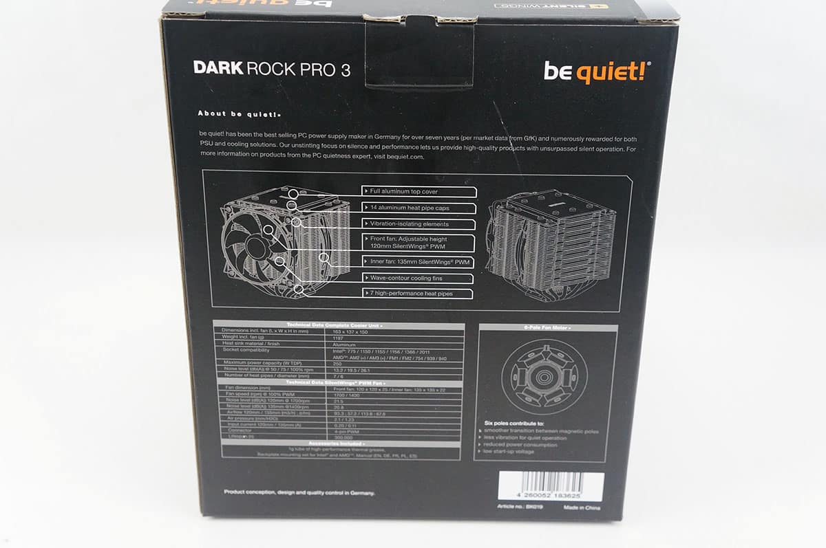 be quiet! Dark Rock Pro 3