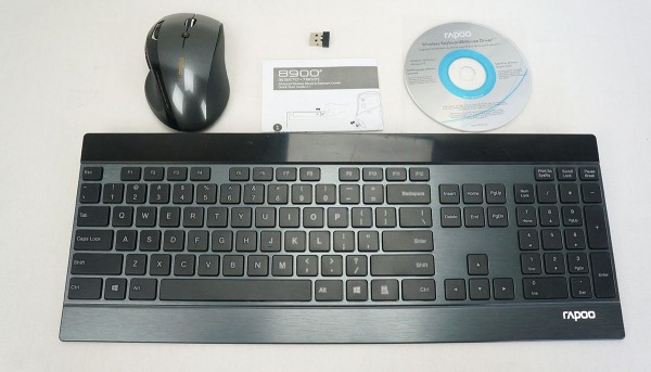 Rapoo 8900P Advanced Wireless Mouse & Keyboard Combo